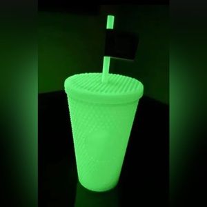 Lemongrass Glow In The Dark Starbucks 16oz Studded Tumbler New Fall 2022 NWT